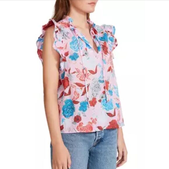 BB Dakota By Steve Madden Flutter Away Top Blouse NEW - Picture 11 of 11